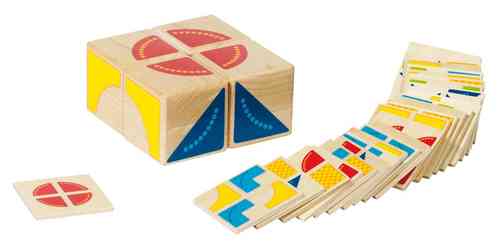 puzzle Kubus 4 cubes